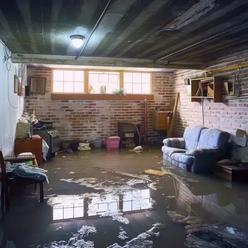 Flooded Basement Cleanup in Anahuac, TX